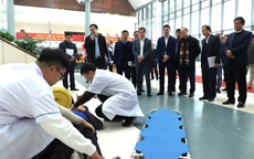 Diễn tập đảm bảo công tác y tế phục vụ Đại hội Đại biểu toàn quốc lần thứ XIV của Đảng