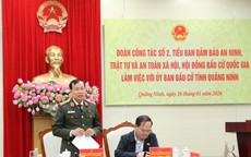 Thượng tướng Lê Tấn Tới: Không để bị động, bất ngờ trong bảo đảm an ninh bầu cử tại Quảng Ninh