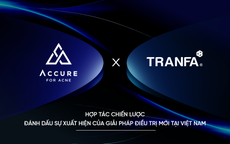TRANFA chính thức đưa công nghệ trị mụn không cần dùng thuốc Accure về Việt Nam