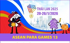 ASEAN Para Games 13 chính thức diễn ra từ ngày 20 - 26/1/2026