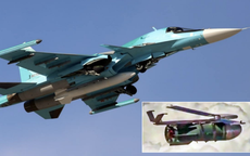 Tiêm kích Su-34 Nga trút bom lượn biến chiến hào Ukraine thành 'địa ngục'