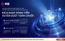 MB tiên phong triển khai Nền tảng Tài trợ chuỗi cung ứng đa tầng