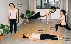 15 phút tập luyện mỗi ngày giúp cơ thể dẻo dai, giảm mỡ thừa