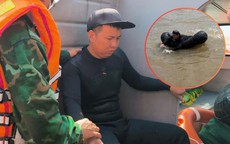 Ứng cứu người đàn ông ngồi trên phao, vẫy tay cầu cứu giữa biển Nhật Lệ