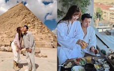 Trấn Thành - Hari Won tung bộ ảnh tình tứ, tận hưởng kỳ nghỉ tại Ai Cập