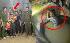 Bé trai 3 tuổi mất tích hơn 14h, được tìm thấy trong bể nước cách nhà 1km