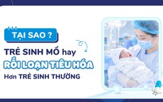 Tại sao trẻ sinh mổ hay rối loạn tiêu hóa hơn trẻ sinh thường?