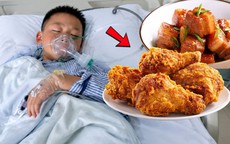 Bé trai 14 tuổi phải cấp cứu khẩn sau khi ăn đùi gà và thịt lợn kho