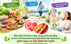 Mách bạn cách giúp giảm cholesterol tự nhiên, bảo vệ sức khỏe tim mạch