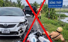 Thông tin vụ tai nạn khi bị CSGT truy đuổi ở Đồng Tháp là sai sự thật