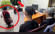 Hai học sinh 15 tuổi lạng lách trên phố, người mẹ bị phạt 9 triệu đồng