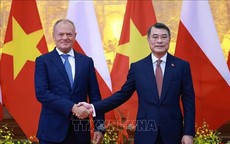 Thủ tướng Lê Minh Hưng hội đàm với Thủ tướng Ba Lan Donald Tusk