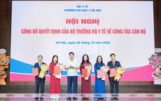 Bộ Y tế trao quyết định bổ nhiệm, bổ nhiệm lại Phó Hiệu trưởng Trường Đại học Y Hà Nội