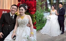 Đám cưới Hoài Lâm: Cô dâu 22 tuổi đeo vàng kín cổ, 200 fan đến chung vui