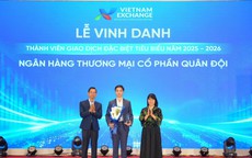 MB được vinh danh là thành viên giao dịch tiêu biểu trên thị trường trái phiếu
