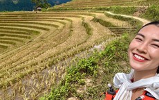 Á hậu Hoàng Oanh có trải nghiệm đáng nhớ ở Mù Cang Chải