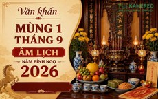 Bài văn khấn mùng 1 tháng 9 âm lịch 2026 cầu gia đạo bình an