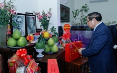 Thủ tướng dâng hương các cố lãnh đạo Đảng, Nhà nước và thăm, chúc Tết nguyên lãnh đạo Đảng, Nhà nước
