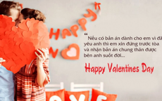 Lời chúc ngày Valentine 14/2 tặng vợ chồng yêu thương nhất
