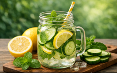 Công thức nước uống buổi sáng thải độc cơ thể và kiểm soát cân nặng