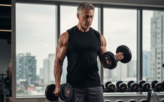 Bài tập thể dục 12 phút giúp tăng cơ bắp hiệu quả hơn tập tạ sau 55 tuổi