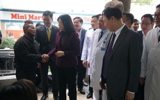 Bộ trưởng Bộ Y tế thăm, làm việc và chúc Tết cán bộ ngành y Hải Phòng