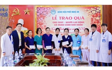 Tết ấm nghĩa tình - Lan tỏa giá trị nhân văn từ Bệnh viện Phổi Nghệ An