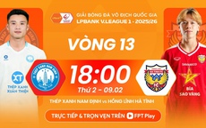 Lịch thi đấu bóng đá hôm nay ngày 9/2 - 10/2: Nam Định đấu Hà Tĩnh