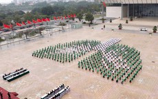 Thuốc ho Bổ Phế Bảo Thanh xác lập kỷ lục xếp hình lá phổi xanh lớn nhất Việt Nam