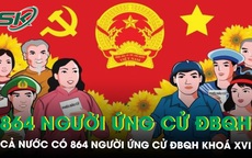 Cả  nước có 864 người ứng cử đại biểu Quốc hội khoá XVI
