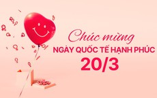 Lời chúc ngày Quốc tế Hạnh phúc 20/3 tặng vợ chồng yêu thương