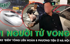 Tài xế ô tô tông liên hoàn 8 phương tiện ở Hà Nội vi phạm nồng độ cồn, đã có nạn nhân 50 tuổi tử vong