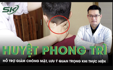 Hướng dẫn cách bấm huyệt phong trì trị hoa mắt chóng mặt