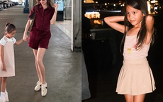 Ngắm Lisa cùng mẹ Hồ Ngọc Hà khoe đôi chân dài như siêu mẫu