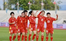 Đội tuyển bóng đá nữ Việt Nam xếp số 1 khu vực Đông Nam Á