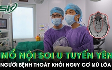 Thoát khỏi nguy cơ mù lòa nhờ phẫu thuật nội soi u tuyến yên 