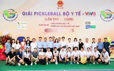 Sôi nổi Giải Pickleball Bộ Y tế - VTV8 lần thứ I