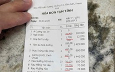 Người trong cuộc nói gì về hóa đơn gần 18 triệu đồng tại Sầm Sơn?