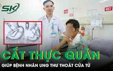 Người đàn ông phải cắt thực quản để điều trị ung thư