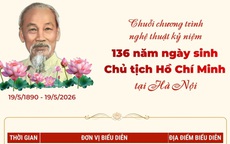 Chuỗi chương trình nghệ thuật kỷ niệm 136 năm Ngày sinh Chủ tịch Hồ Chí Minh tại Hà Nội