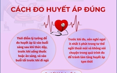 Ngày Thế giới phòng, chống tăng huyết áp 17/5: Cách đo huyết áp đúng