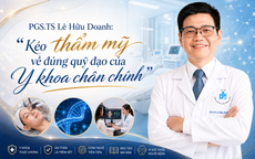 PGS.TS Lê Hữu Doanh: ‘Kéo thẩm mỹ về đúng quỹ đạo của Y khoa chân chính’
