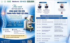 Sắp diễn ra: Hội thảo quốc tế: Công nghệ tiên tiến trong phẫu thuật cột sống