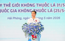 Thanh niên phải là lực lượng tiên phong đẩy lùi thuốc lá và các sản phẩm chứa nicotine