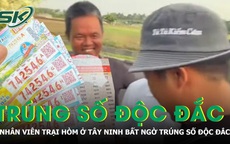 Nhân viên trại hòm ở Tây Ninh bất ngờ trúng 5 vé độc đắc