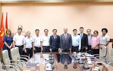 Thứ trưởng Nguyễn Tri Thức tiếp, làm việc với Đại sứ Đặc mệnh toàn quyền nước Cộng hòa Cuba tại Việt Nam