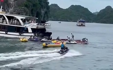 Công an Hải Phòng thông tin vụ va chạm thuyền máy và tàu du lịch trên Vịnh Lan Hạ khiến một nữ du khách tử vong