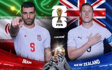 Kênh và link xem trực tiếp Iran vs New Zealand - World Cup 2026 ngày 16/6