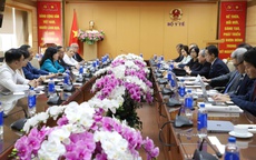 Bộ trưởng Đào Hồng Lan tiếp Chủ tịch trường Đại học Quốc tế Y tế phúc lợi Nhật Bản
