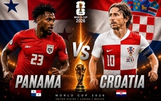 Kênh và link xem trực tiếp Croatia vs Panama - World Cup 2026 ngày 24/6